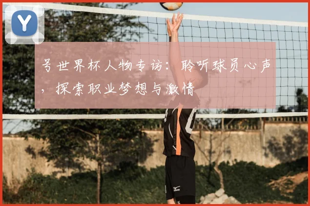 号世界杯人物专访：聆听球员心声，探索职业梦想与激情