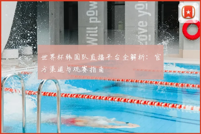 世界杯韩国队直播平台全解析:官方渠道与观赛指南